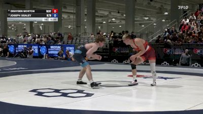 74 kg Champ. Rd Of 32 - Drayden Morton, West Coast Regional Training Center vs Joseph Sealey, NLWC/TMWC