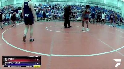 152 lbs Champ. Round 2 - Ty Wilson, OH vs Donovan Walsh, IL