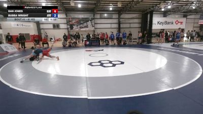61 kg Champ. Rd Of 128 - Dan Jones, NJRTC vs Bubba Wright, Air Force Regional Training Center