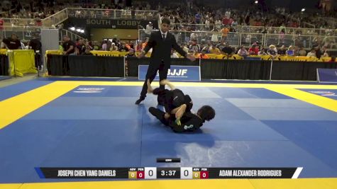 Adam Alexander Rodrigues vs Joseph Chen Yang Daniels 2025 Pan Kids Jiu-Jitsu IBJJF Championship
