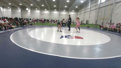 110 lbs Gabrielle Ruedy, New Jersey vs Mia Anderson, Nebraska