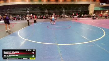 185 lbs Cons. Round 2 - Victoria Millan, Granite Bay vs Zarelly Beyardi, Rancho Bernardo