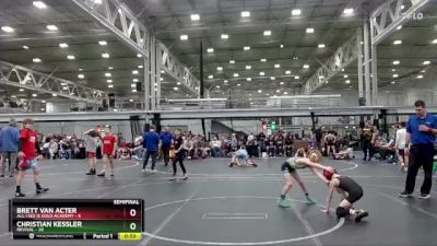 60 lbs Semis (4 Team) - Brett Van Acter, All I See Is Gold Academy vs Christian Kessler, Revival