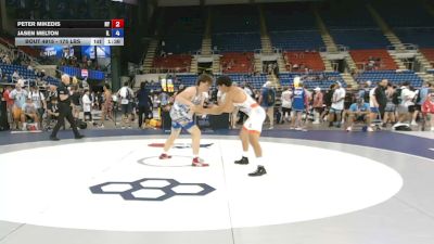 175 lbs Champ. Rd Of 16 - Peter Mikedis, New York vs Jasen Melton, Illinois
