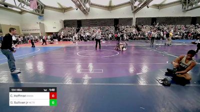 134-H lbs Round Of 64 - Caleb Hoffman, Mat Assassins vs Daniel Sullivan Jr, MetroWest United Wrestling Club