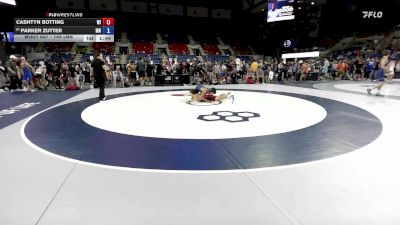 144 lbs Champ. Rd Of 64 - Cashtyn Botting, WI vs Parker Zutter, MN