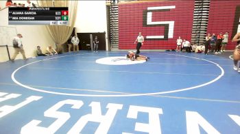 107 lbs Consi Of 8 #2 - Aliana Garcia, Greater Lawrence vs Mia Donegan, Tri-County