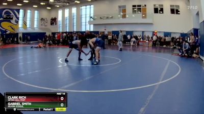 190 lbs Cons. Round 4 - Clark Rich, Seton Hall Prep vs Gabriel Smith, Gilman School