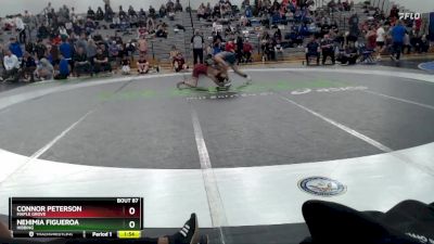 139 lbs Round 1 - Connor Peterson, Maple Grove vs Nehimia Figueroa, Hibbing