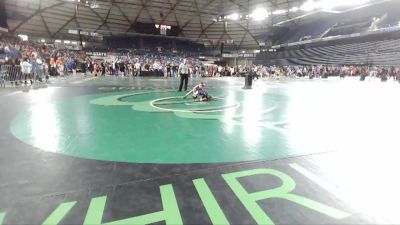 45 lbs Semifinal - Beckett Harrington, Anacortes Hawkeyes Wrestling Club vs Asher Kelly, Sumner Panthers Jr. Wrestling