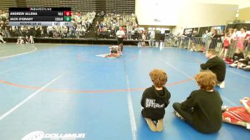 77-J lbs Round Of 32 - Andrew Allena, Yale Street vs Jack O'Grady, Long Beach Gladiators