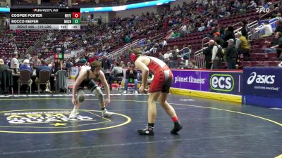 172 lbs Consi 2 - Cooper Porter, Meyersdale vs Rocco Reifer, Moshannon Valley