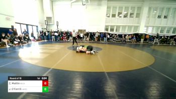 157 lbs Round Of 16 - Zack Mattin, Michigan vs Jayden O'Farrill, Unrostered