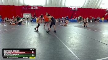 144 lbs Quarters & Wb (16 Team) - Carter Othoudt, Princeton Tigers vs Maverick Dreher, Long Prairie Grey Eagle-Bowerville Wolves