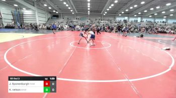 106 lbs Rr Rnd 3 - Jack Sponenburgh, Team Nebraska Blue vs Kyle Nelson, What's Poppin? Blue