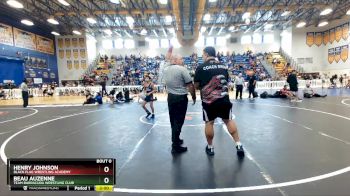 80 lbs Round 3 - Henry Johnson, Black Flag Wrestling Academy vs Beau Auzenne, Team Barracuda Wrestling Club