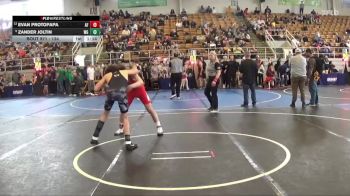 134 lbs Cons. Semi - Zander Joltin, West Geauga vs Evan Protopapa, Austintown Fitch