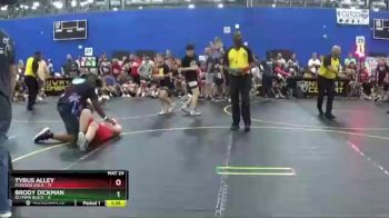 Round 3 (6 Team) - Tyrus Alley, Missouri Gold vs Brody Dickman, Olympia Black