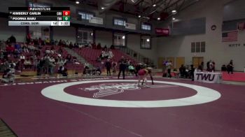 160 lbs Cons. Semi - Poorna Babu, Texas Woman`s University vs Kimberly Carlin, Colorado Mesa University