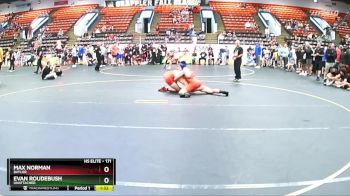 171 lbs Semifinal - Evan Roudebush, Unattached vs Max Norman, Baylor