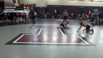 126 lbs Cons. Round 3 - Cade Happel, Lisbon vs Stratton Luke, Union, LaPorte City