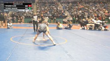 6A - 107 lbs Quarterfinal - Ryleigh Cline, Swansboro High School vs Sydney Martin, Central Cabarrus High School