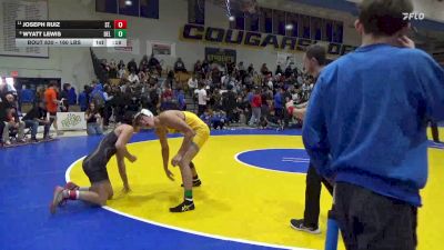 160 lbs Consi Of 4 - Joseph Ruiz, St. Peter`s Prep (NJ) vs Wyatt Lewis, Del Norte