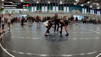 215 lbs Round 3 (4 Team) - Lashawn Powell, BHWC | Black Hive Wrestling Club vs Jordan Bonacasa, Pasco Wolfpack WC
