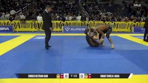 Omar Tariq N. Nada vs Enrico Beltran Said 2025 Pan IBJJF Jiu-Jitsu No-Gi Championship