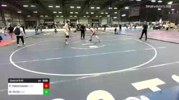 138 lbs Consi Of 8 #1 - Kyle Pokornowski, Foran WC vs Mathew Divito, East Haven WC