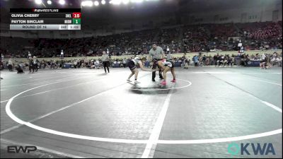 138 lbs Round Of 16 - Lexee Harvey, CacheWrestlingClub vs Hannah Hart, Grover Rains Wrestling Club