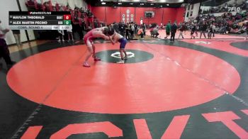 190 lbs Cons. Round 4 - Alex Martin Pecino, Rockton (HONONEGAH) vs Waylon Theobald, HUNTLEY