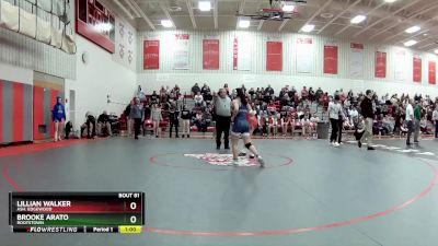 105 lbs Cons. Round 3 - Brooke Arato, Rootstown vs Lillian Walker, Ash. Edgewood