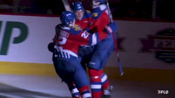 Kuzma Voronin Opens The Scoring For The Moncton Wildcats