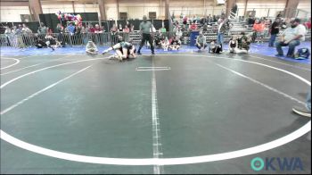 70-74 lbs Rr Rnd 3 - Jaycie Harmon, Powerhouse Blue vs Violet Mayfield, Madill Takedown