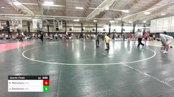 285 lbs Quarterfinal - Stephan Monchery, App State vs James Blackman, George Mason