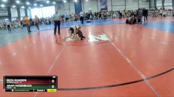 80 lbs Rd# 3 12:00pm Friday - Adam Hagenbuch, POWA vs Reza Khademi, Florida Elite