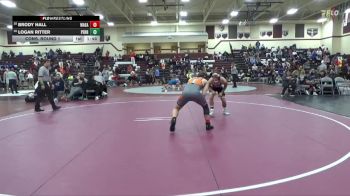 150 lbs Cons. Round 1 - Logan Ritter, Perry vs Brody Hall, Waterloo East