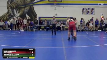 JV-39 lbs Round 1 - Carson Grier, Williamsburg vs Francisco Jasso, Cedar Rapids Jefferson