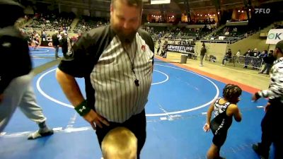 46 lbs Round Of 32 - AJ Carwile, Pin-King All Stars vs Steven Sullivan, Catoosa Youth Wrestling