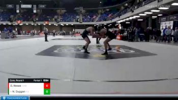 138 lbs Cons. Round 1 - Nicholas Duggan, Plainfield East vs Daniel Rosas, Harvard