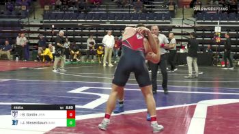 285 lbs Semifinal - Benjamin Goldin, Univ Of Pennsylvania vs Jonah Niesenbaum, Duke