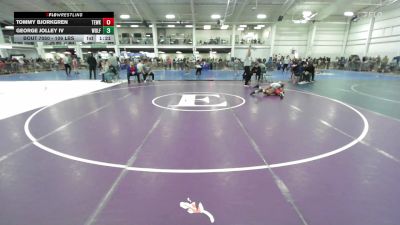 106 lbs Round Of 32 - Tommy Bjorkgren, Tewksbury vs George Jolley IV, Wolfgang Wrestling Academy