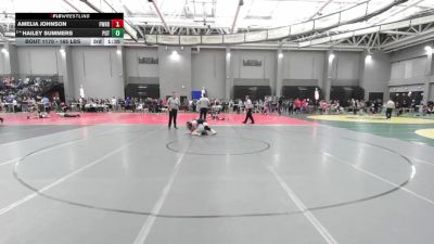 100 lbs Quarterfinal - Jessica Smokes, Amity vs Brooke Heffernan, RHAM