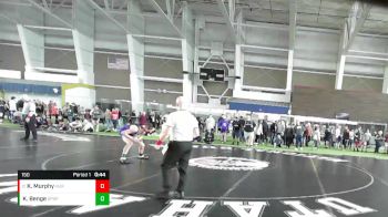 150 lbs Cons. Round 1 - Kayleb Murphy, Hurricane vs Kolby Benge, Spanish Springs