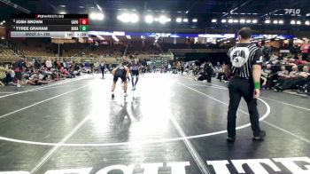 165 lbs Semifinal - Josh Brown, Carolina Forest vs Tyree Graham, South Dade