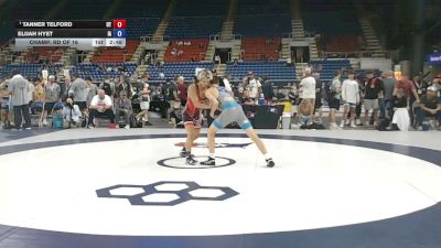 132 lbs Champ. Rd Of 16 - Tanner Telford, Utah vs Elijah Hyet, Iowa