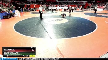 2A 144 lbs Cons. Round 1 - Kiaven Sullivan, Country Club Hills (Hillcrest) vs Grady Neal, Metamora