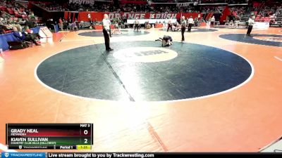 2A 144 lbs Cons. Round 1 - Kiaven Sullivan, Country Club Hills (Hillcrest) vs Grady Neal, Metamora