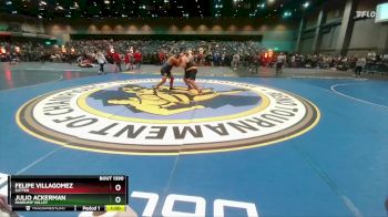 285 lbs Cons. Round 2 - Julio Ackerman, Pahrump Valley vs Felipe Villagomez, Sutter